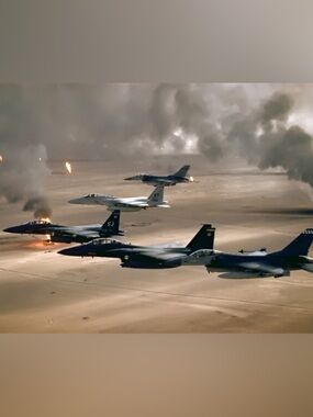 1991 Operation Desert Storm Gulf War IRAQ 8x10 Historic Photo Print